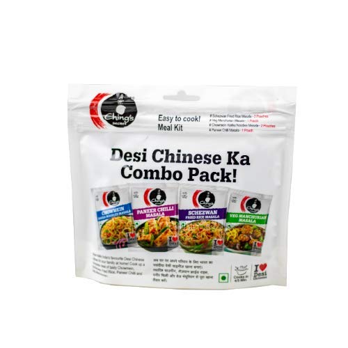 Chings Secret Desi Chinese Ka Masala Variety Combo Pack (20g X 6 Sachets)