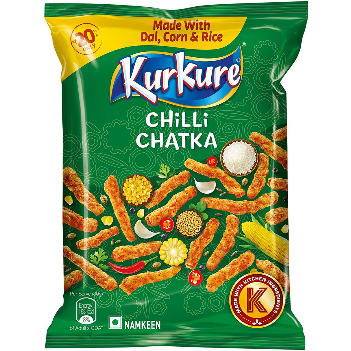Kurkure Chilli Chatka-90gms