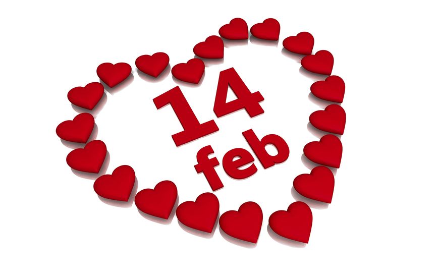 Valentines Day - Save the date 14th Feburary 2022