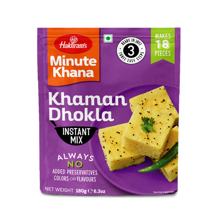 Haldirams Minute Khana Intstant Mix Khaman Dhokla 200g