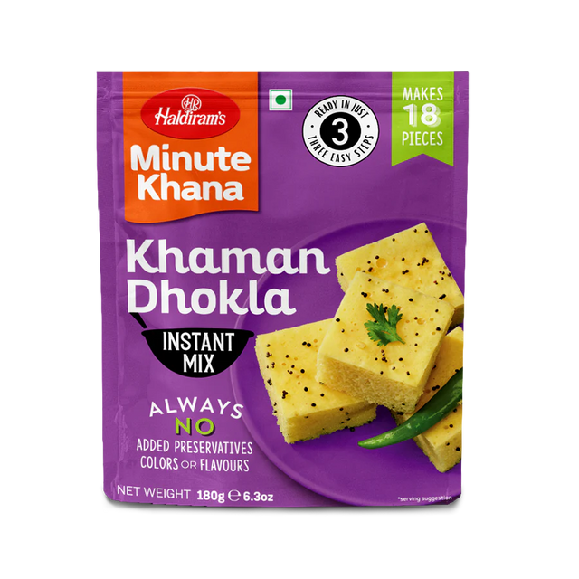 Haldirams Minute Khana Intstant Mix Khaman Dhokla 200g