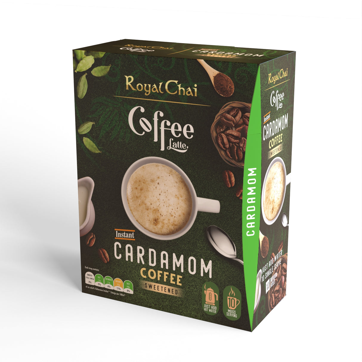 ROYAL CARDAMOM COFFEE LATTE Sweetened