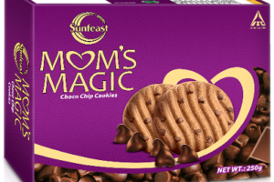 Sunfeast MOM's Magic Choco Chip cookies in a 250g
