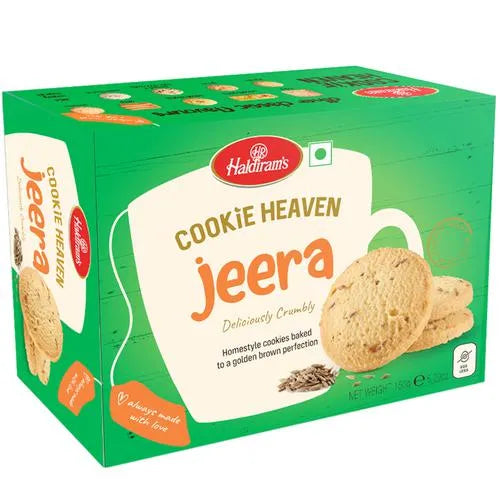Haldiram's Cookie Heaven Jeera Cookies, 150 g