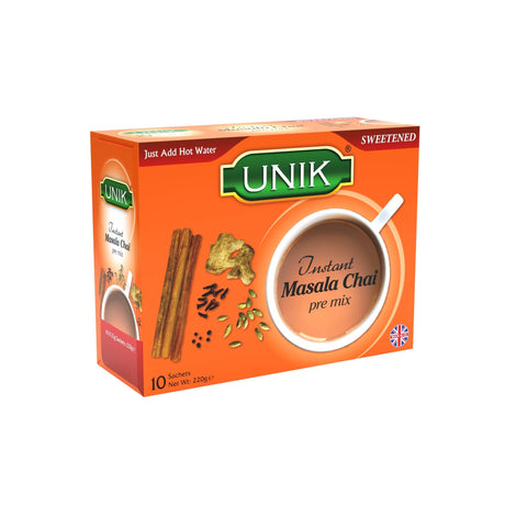 Unik Masala Chai, Sweetened, 220g