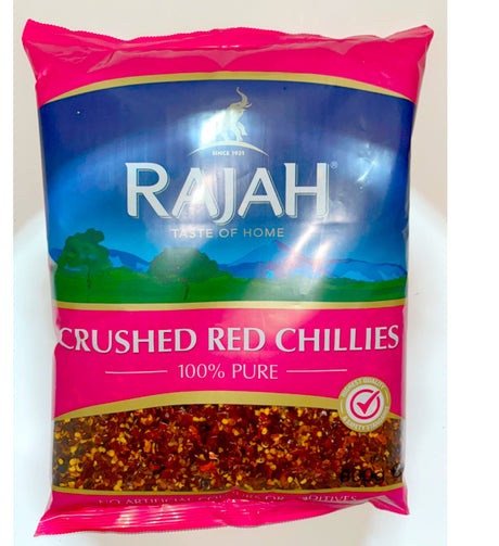 RAJAH CRUSHED RED CHILLIES 200 grams