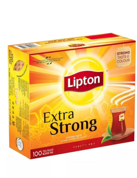 Tea Lipton Extra Strong Chai 200g 100 Tea Bags