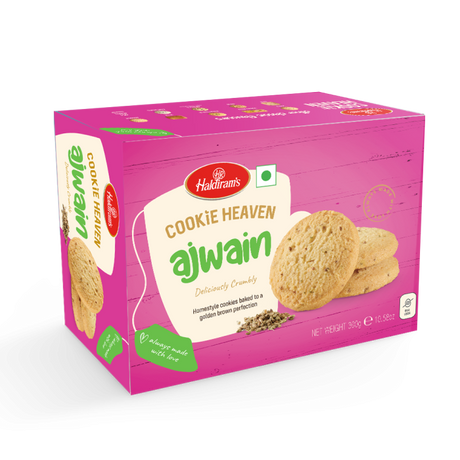 Haldiram’s Cookie Heaven – Ajwain Cookies 150 Grams