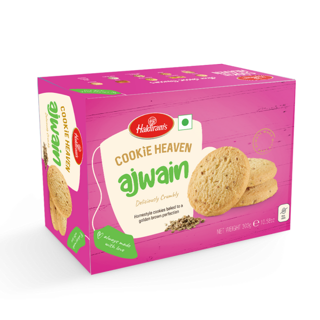 Haldiram’s Cookie Heaven – Ajwain Cookies 150 Grams