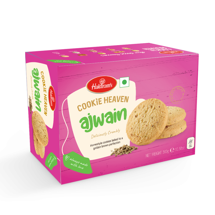 Haldiram’s Cookie Heaven – Ajwain Cookies 150 Grams