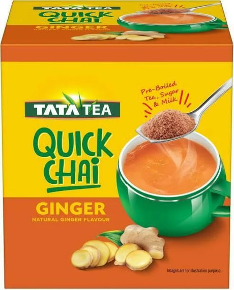 Tata Tea Quick Chai - Ginger [10 Sachets]