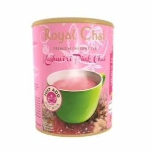 Royal Chai Kashmiri Pink Chai UnSweetened Tin 400g