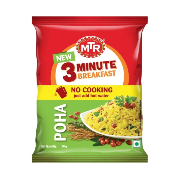 MTR 3 Minute Instant Poha 160G | No Cooking