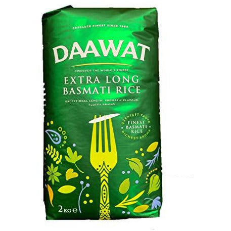 Daawat Extra Long Basmati Rice 2kg