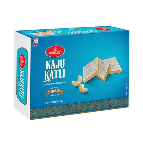 Haldirams Kaju Katli 300g Popular Indian Sweet