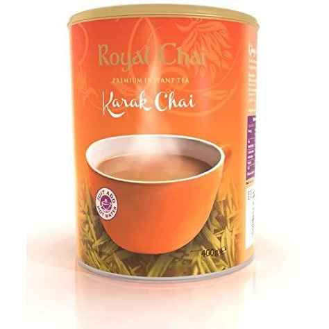 Royal Chai Karak Chai Sweetened Tin 400gms