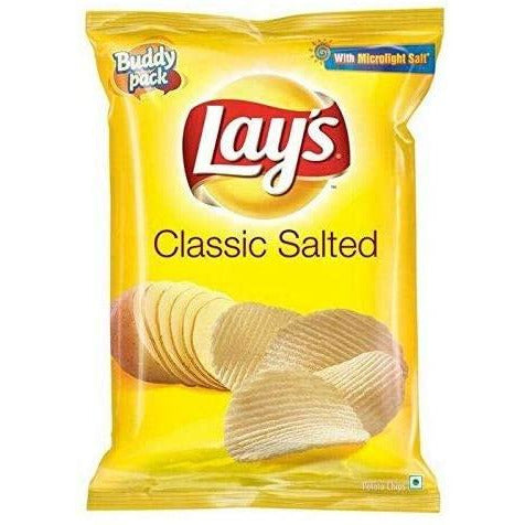 Lays Classic Salted Chips, 52 Gram