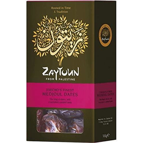 Zaytoun Palestinian Medjool Dates, Fair Trade, 500g…