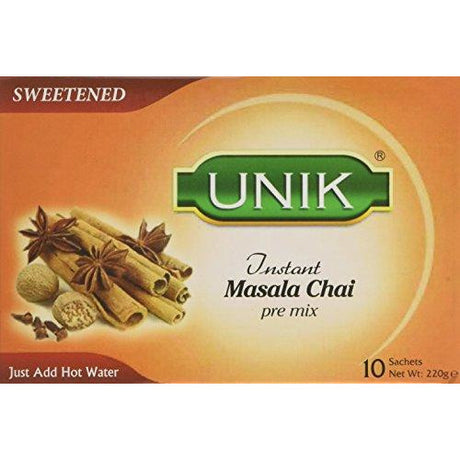 Unik Masala Tea Sweetened 220 g ( Makes 50 Cups )