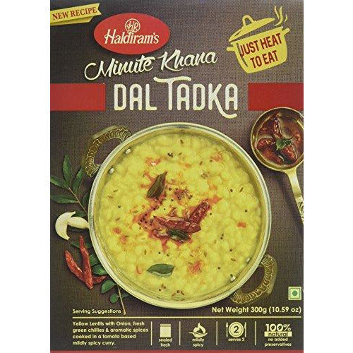 Haldirams Minute Khana Yellow Tadka Dal 300g - Heat and Eat