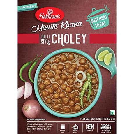 Haldiram's Minute Khana Dilli Style Choley 300g