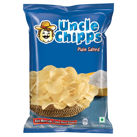 Uncle Chips Plain Salted Pouch 55gms