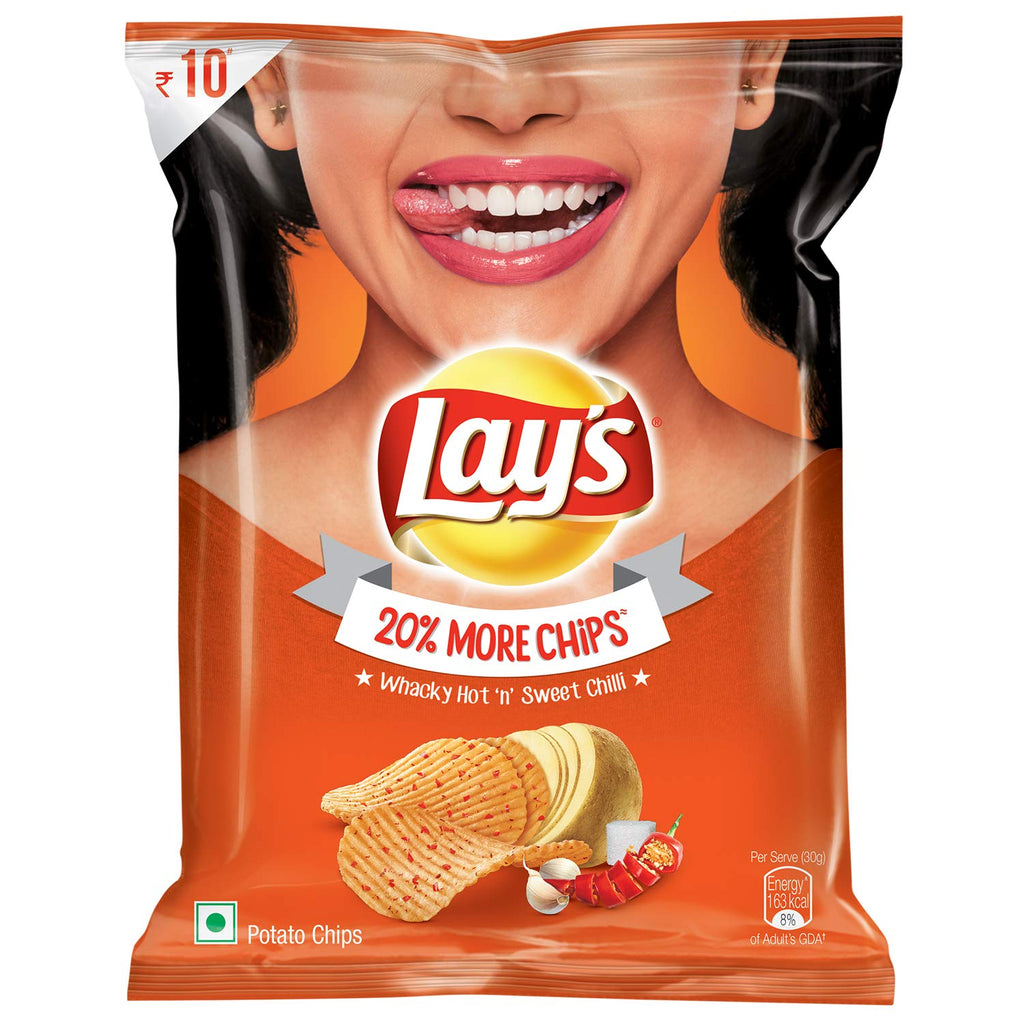 Lays Hot and Sweet Chilli 52gms