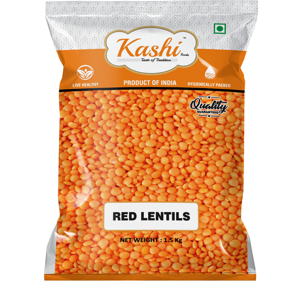 Kashi Red Lentils/ Masoor Dal 1.5Kg