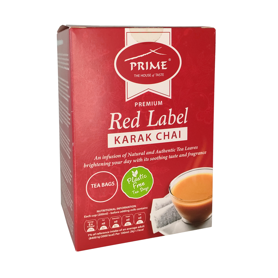 Premium Red Label Karak Chai 240 Tea Bags-750gms