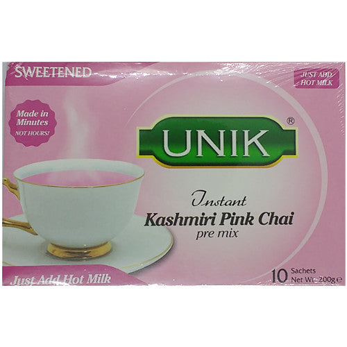 Unik Instant Kashmiri Pink Chai Pre Mix Sweetned 200g