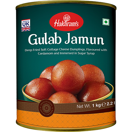 Haldiram's Classic Indian Gulab Jamun 1Kg Pack